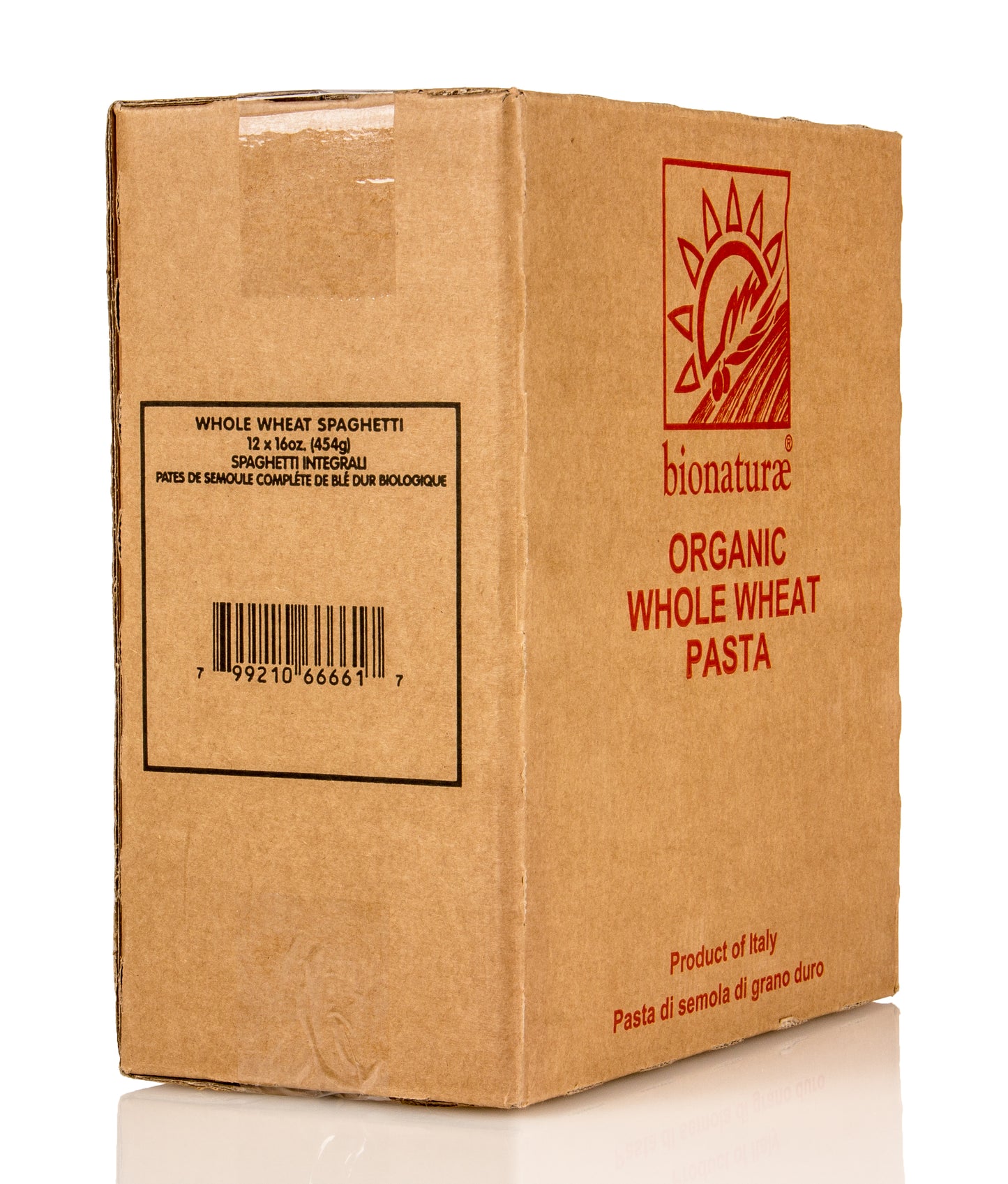 Pasta, Spaghetti, 100% Whole Wheat, Organic