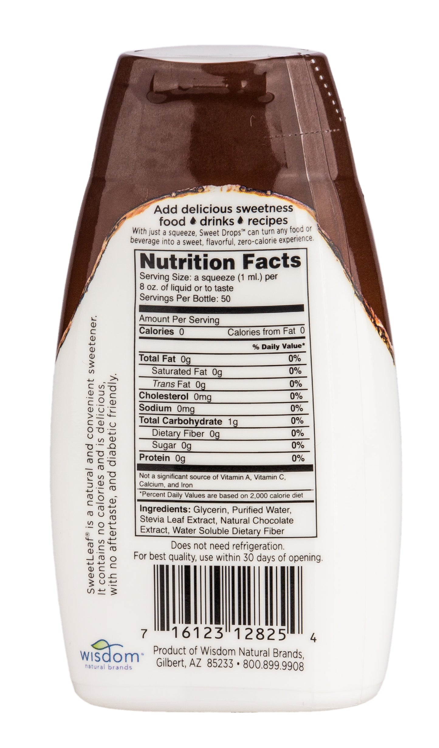 Sweet Drops, Chocolate, Stevia
