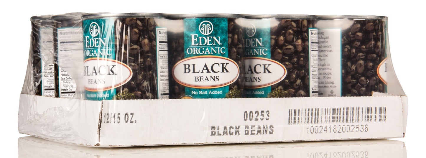 Black Beans, Canned, Organic