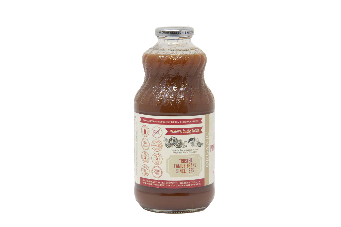 Pomegranate Blood Orange Juice, Organic