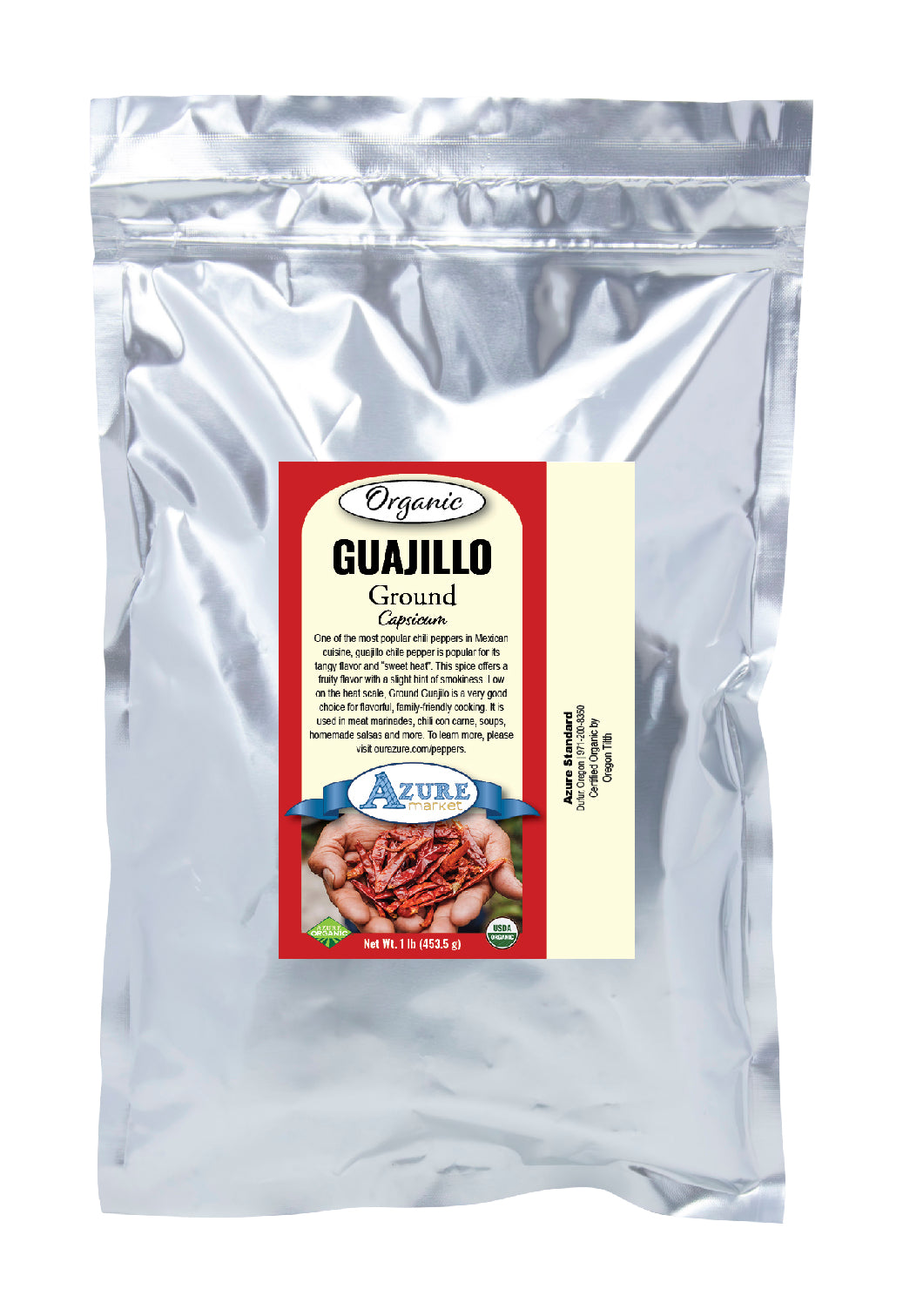 Guajillo, Ground, Organic