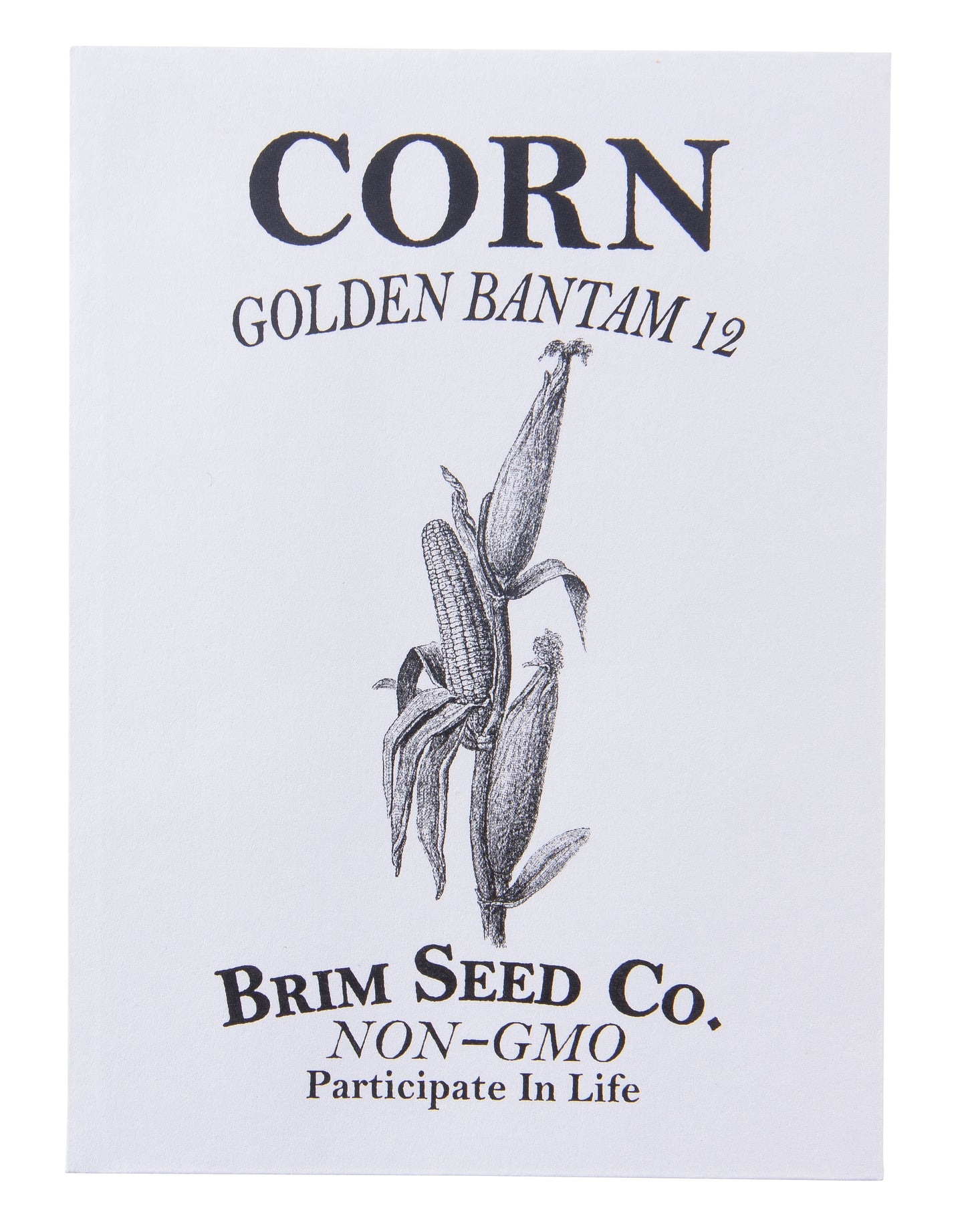 Corn, Golden Bantam 12 Seed