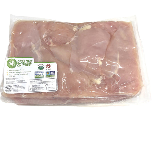 Chicken Breast, Boneless & Skinless, Pasture Raised, Frozen Regenerative Organic, Random Weight