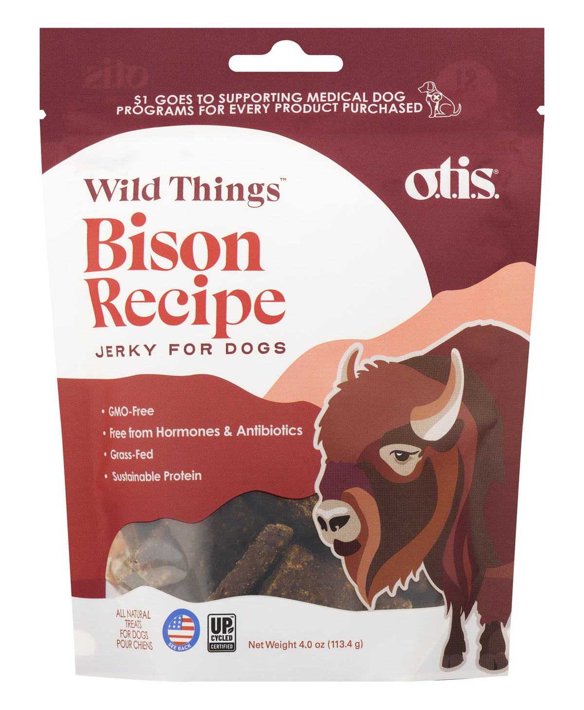 Dog Jerky, Bison