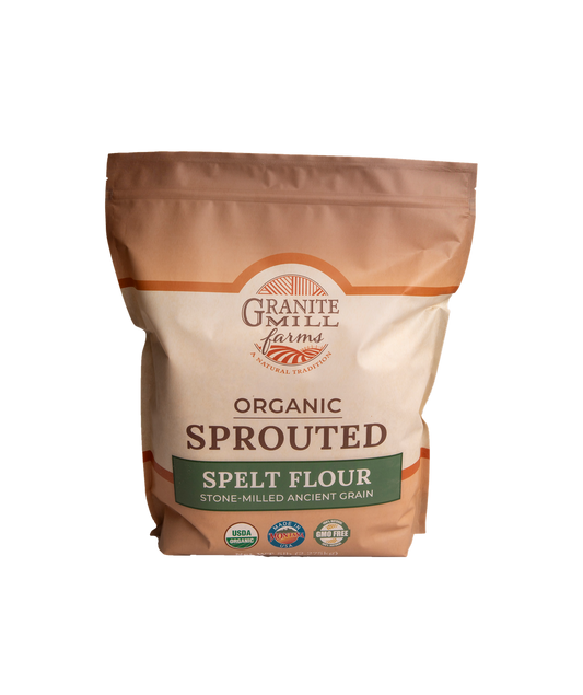 Spelt Flour, Sprouted, Organic