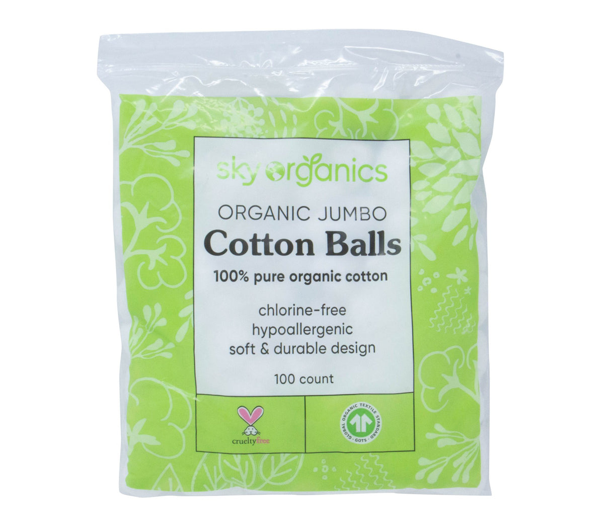 Jumbo Cotton Balls, Organic