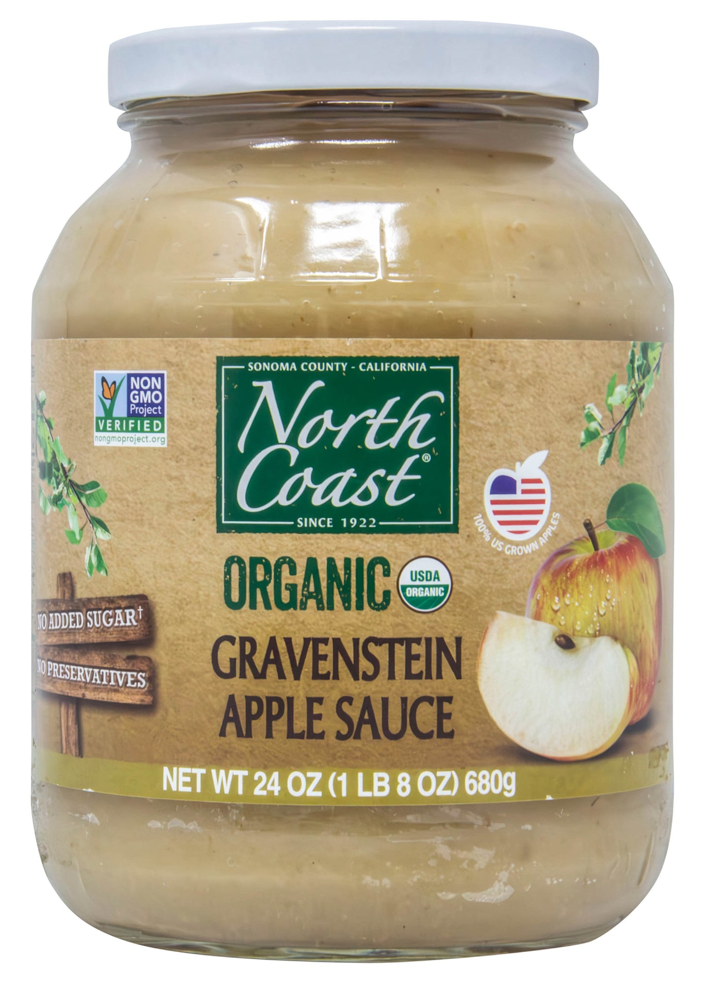 Apple Sauce, Gravenstein, Organic