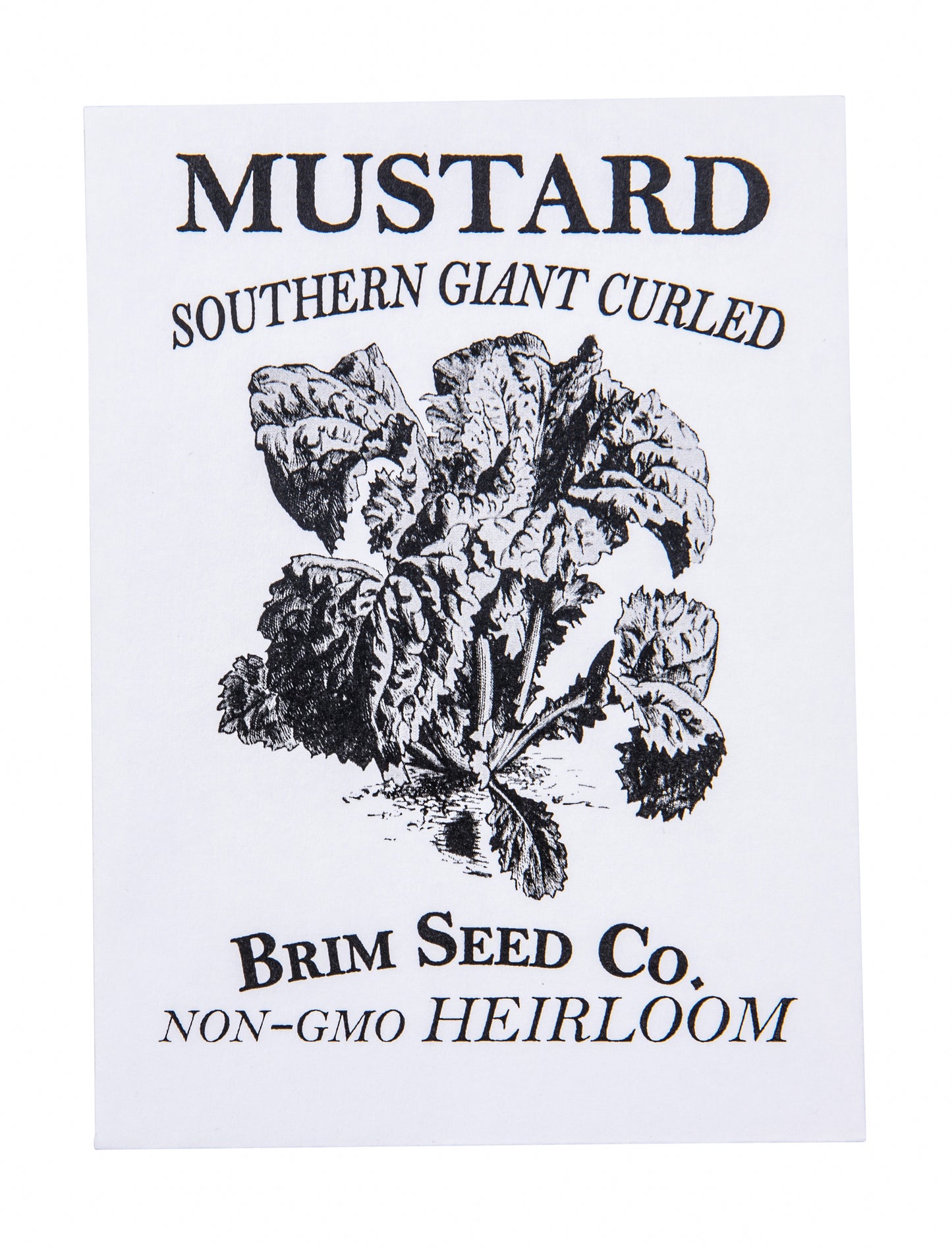 Greens, Mustard, Southern Giant Curled Heirloom Seed