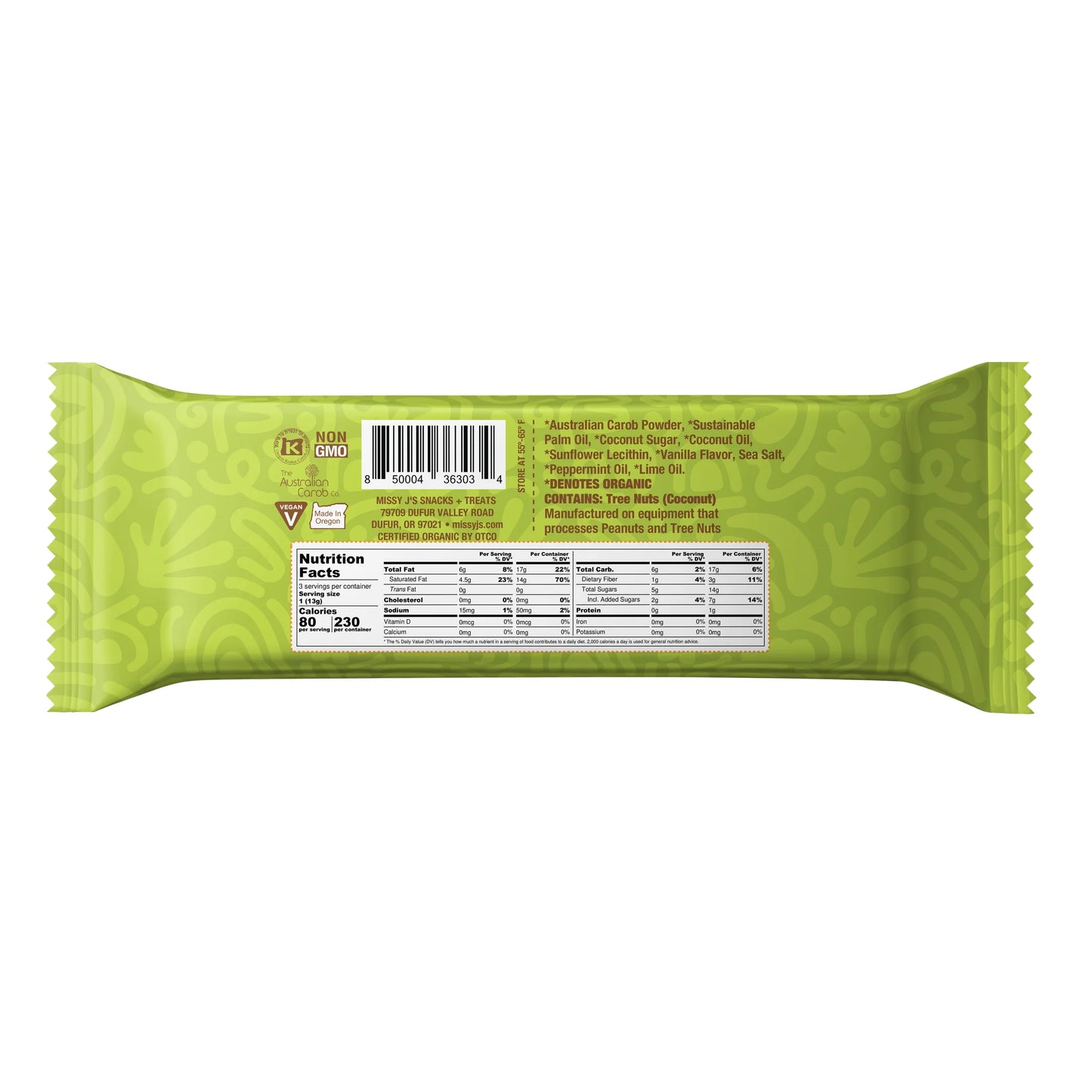 Carob Truffley Treats, Mint, Organic
