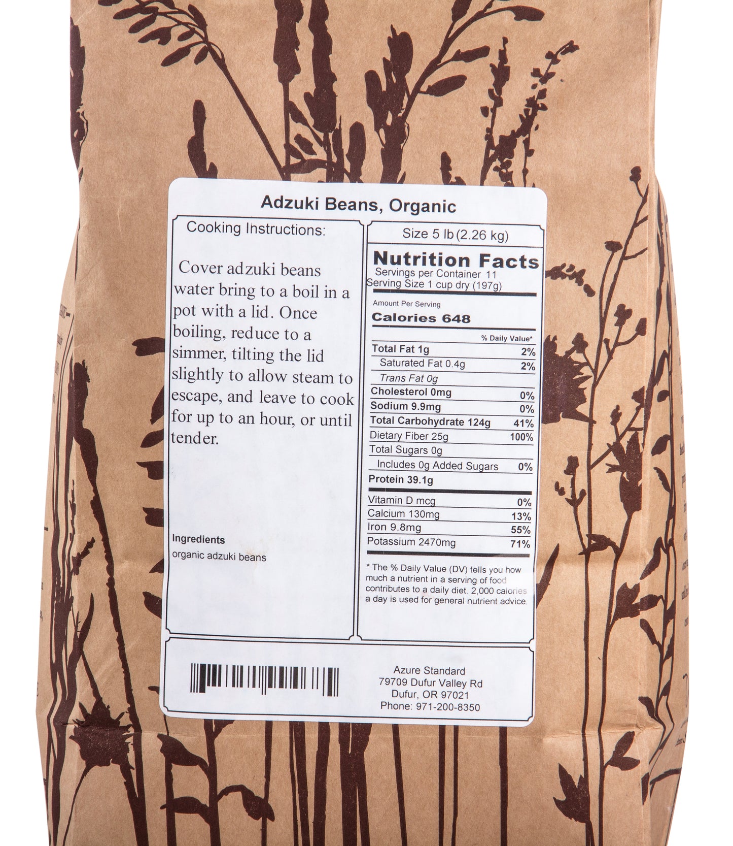 Adzuki Beans, Organic