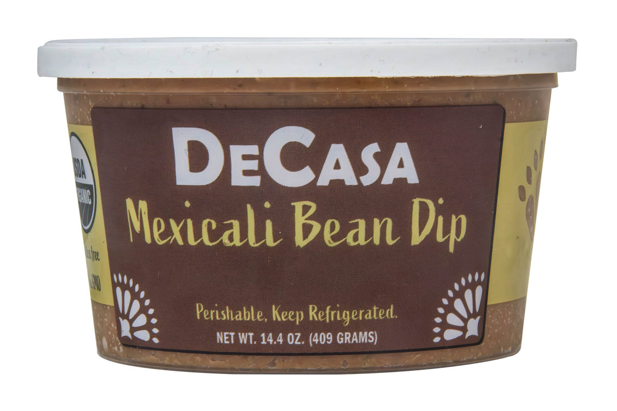 Bean Dip, Mexicali, Organic