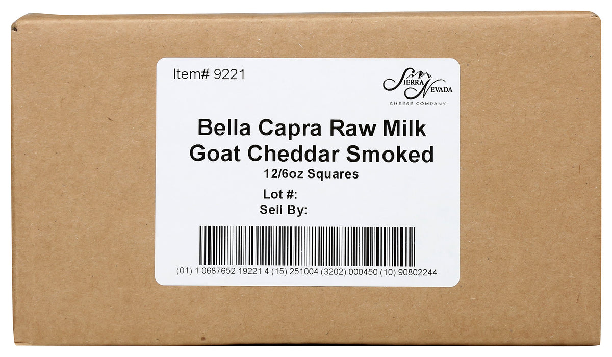 Bella Capra, Goat Cheese, Smoked Cheddar, Raw