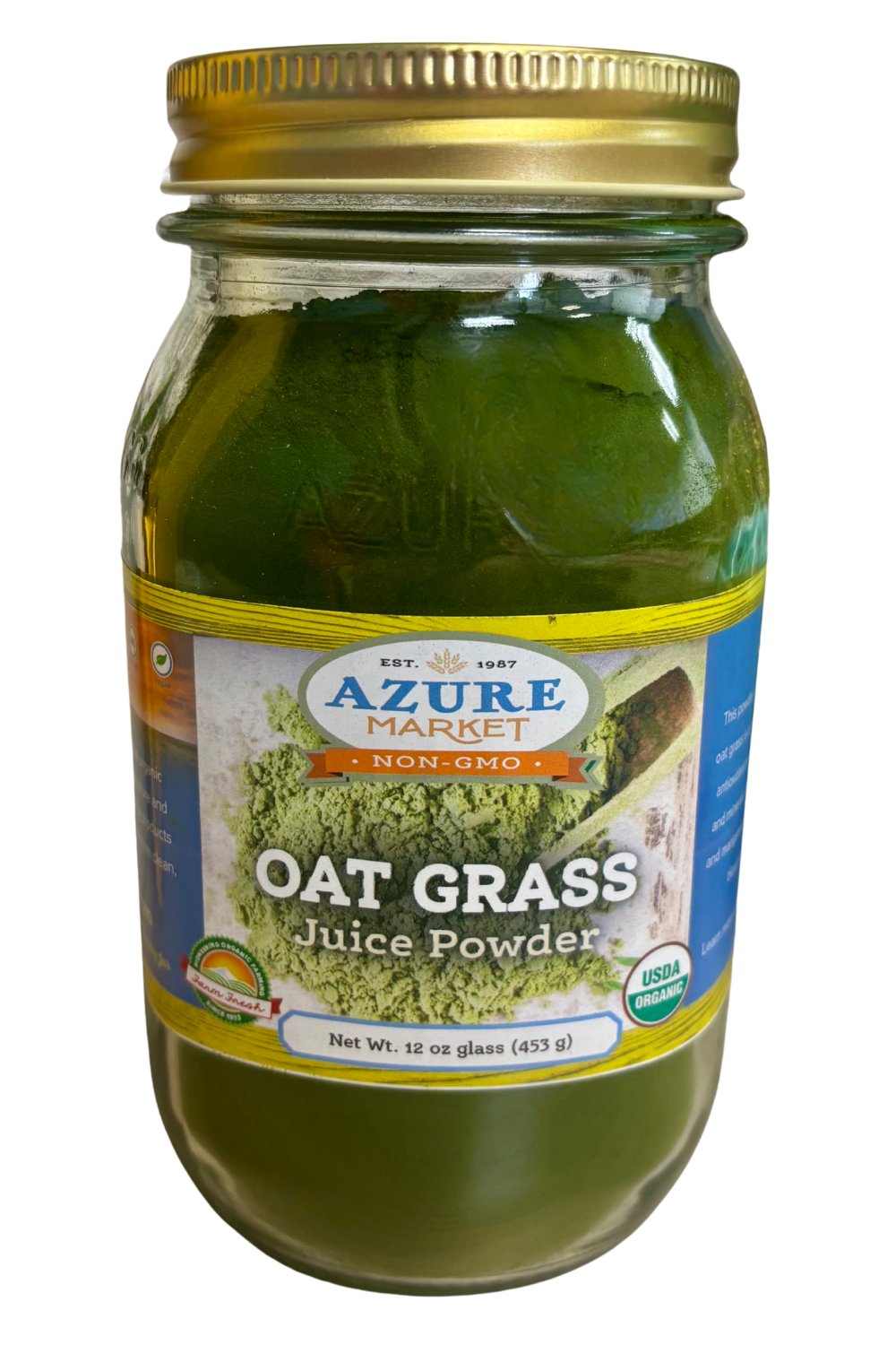 Oat Grass Juice Powder, Organic