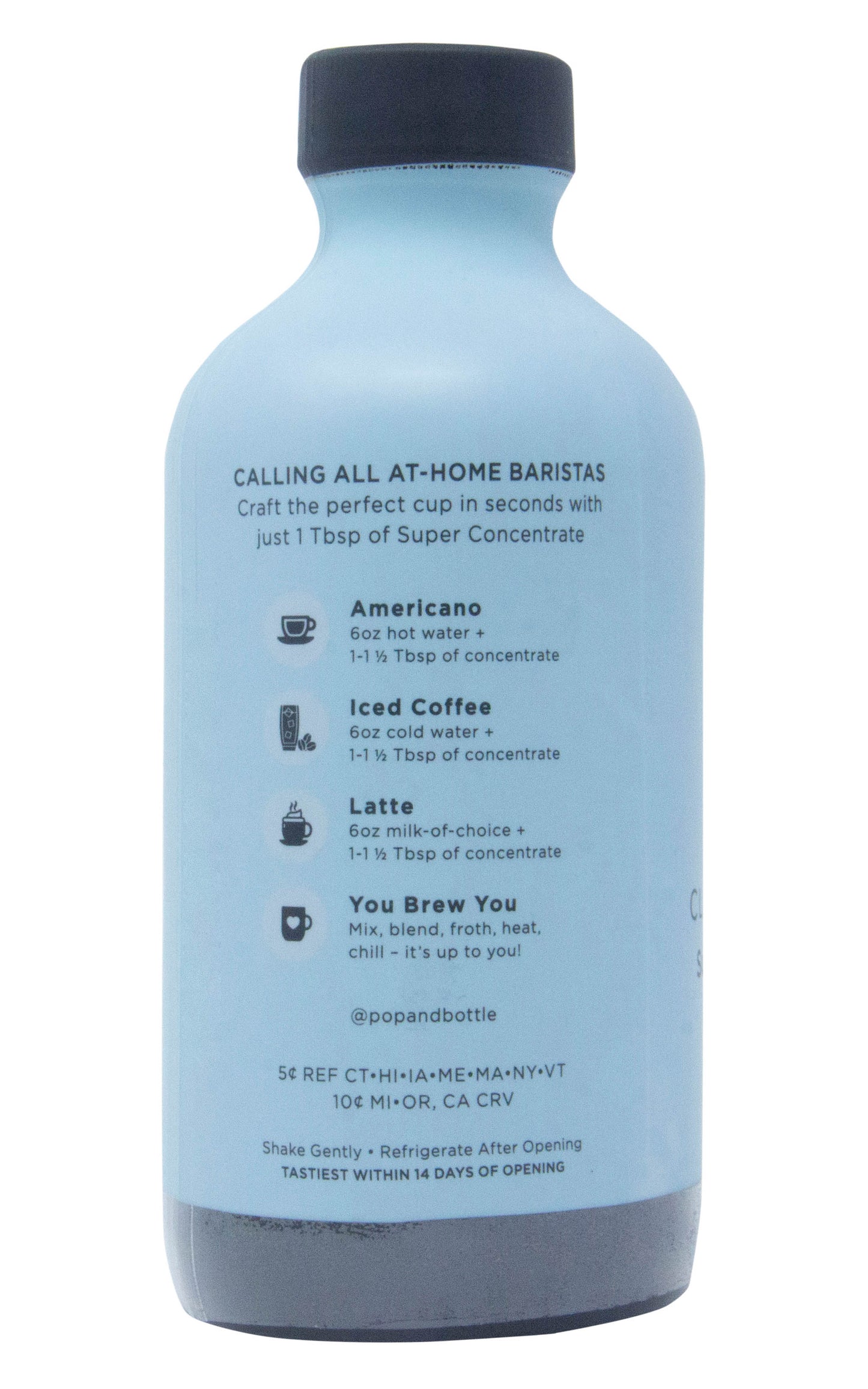 Coffee Super Concentrate, Classic, Organic