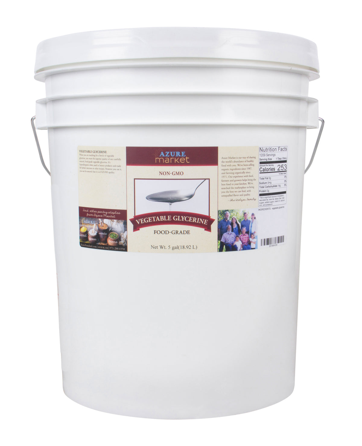 Vegetable Glycerin, Food Grade, Non-GMO