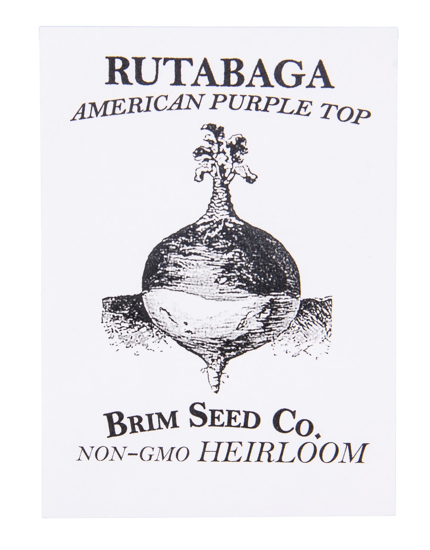 Rutabaga, American Purple Top Heirloom Seed