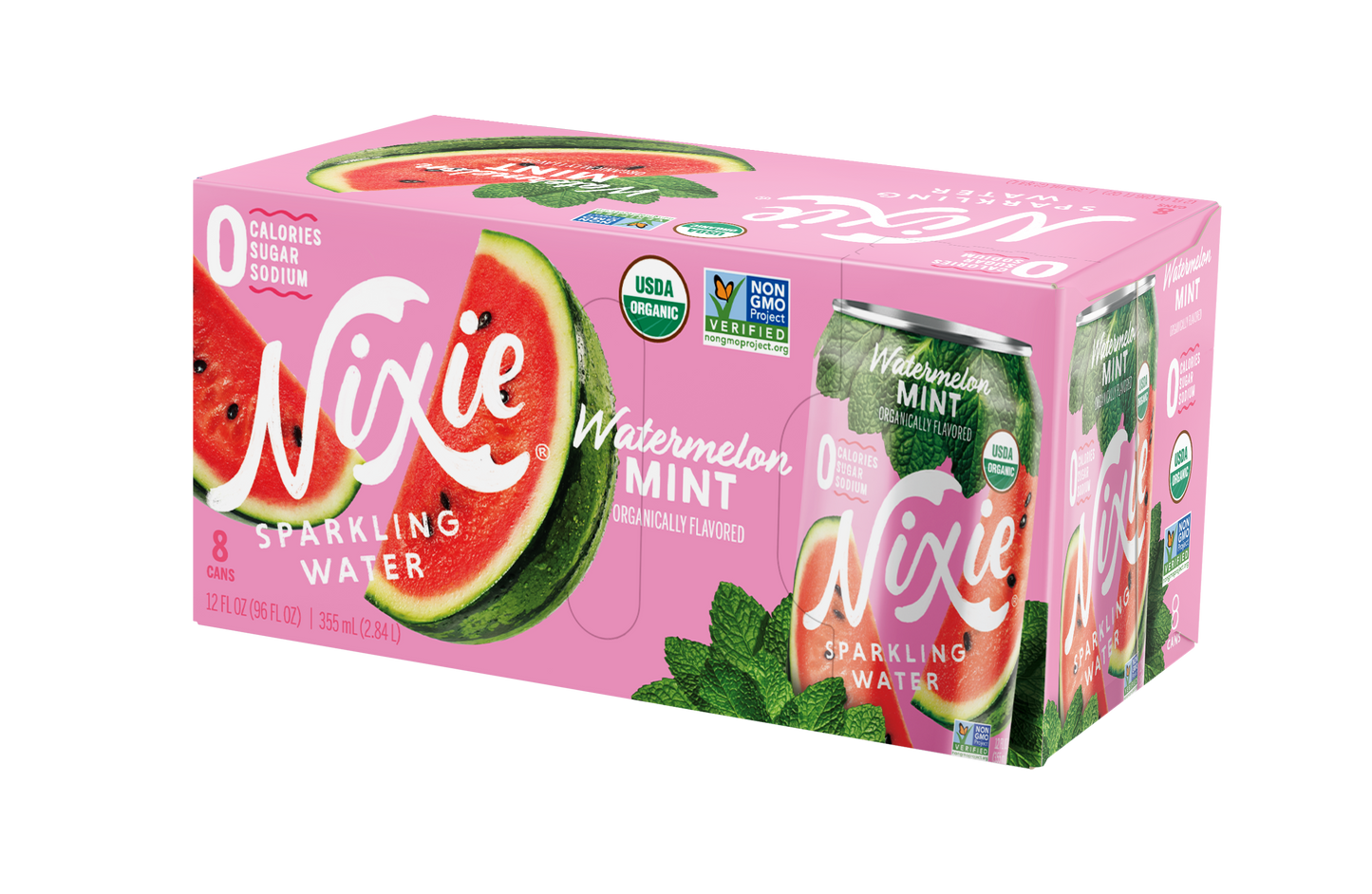 Sparkling Water, Watermelon Mint, Organic