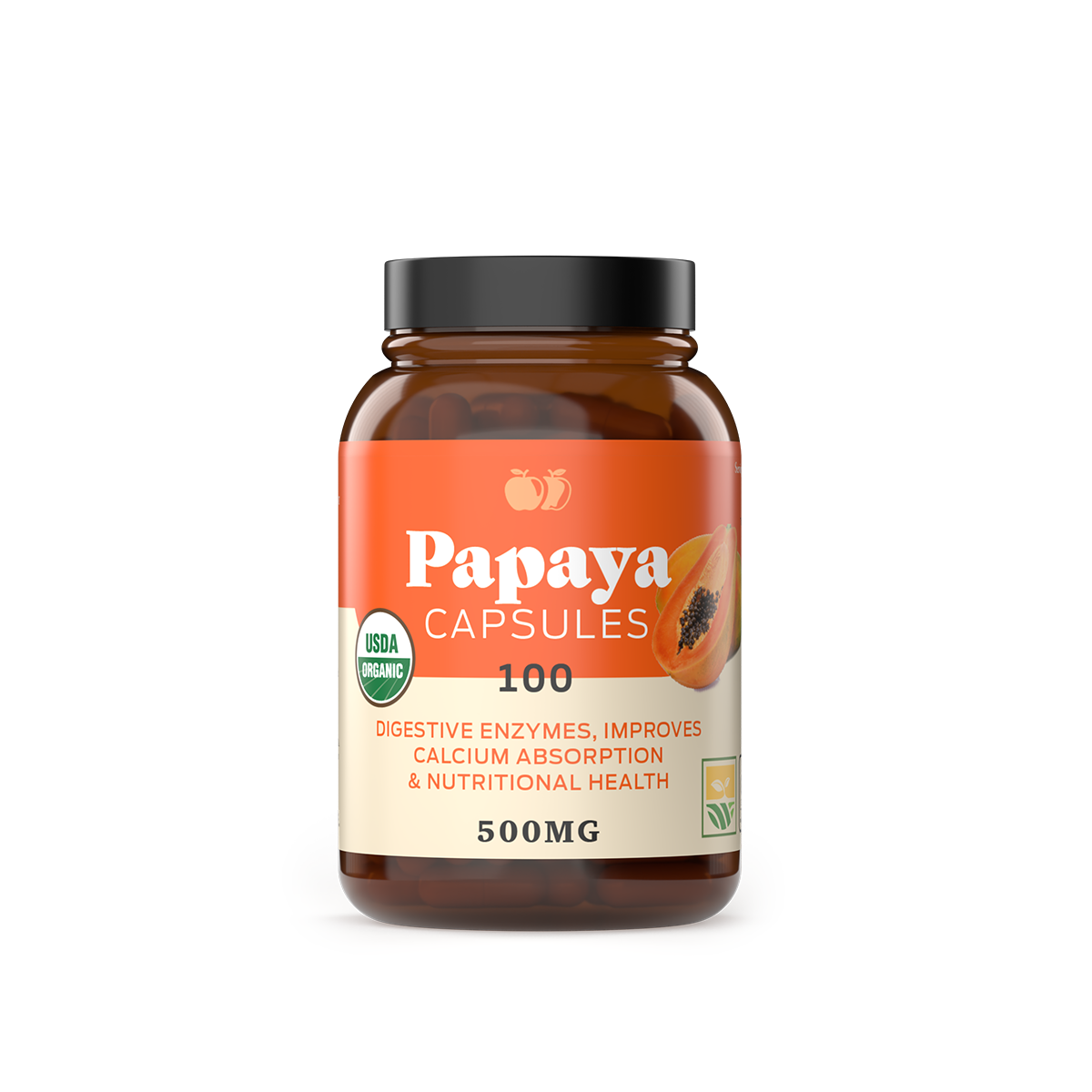Papaya Enzyme, 600mg