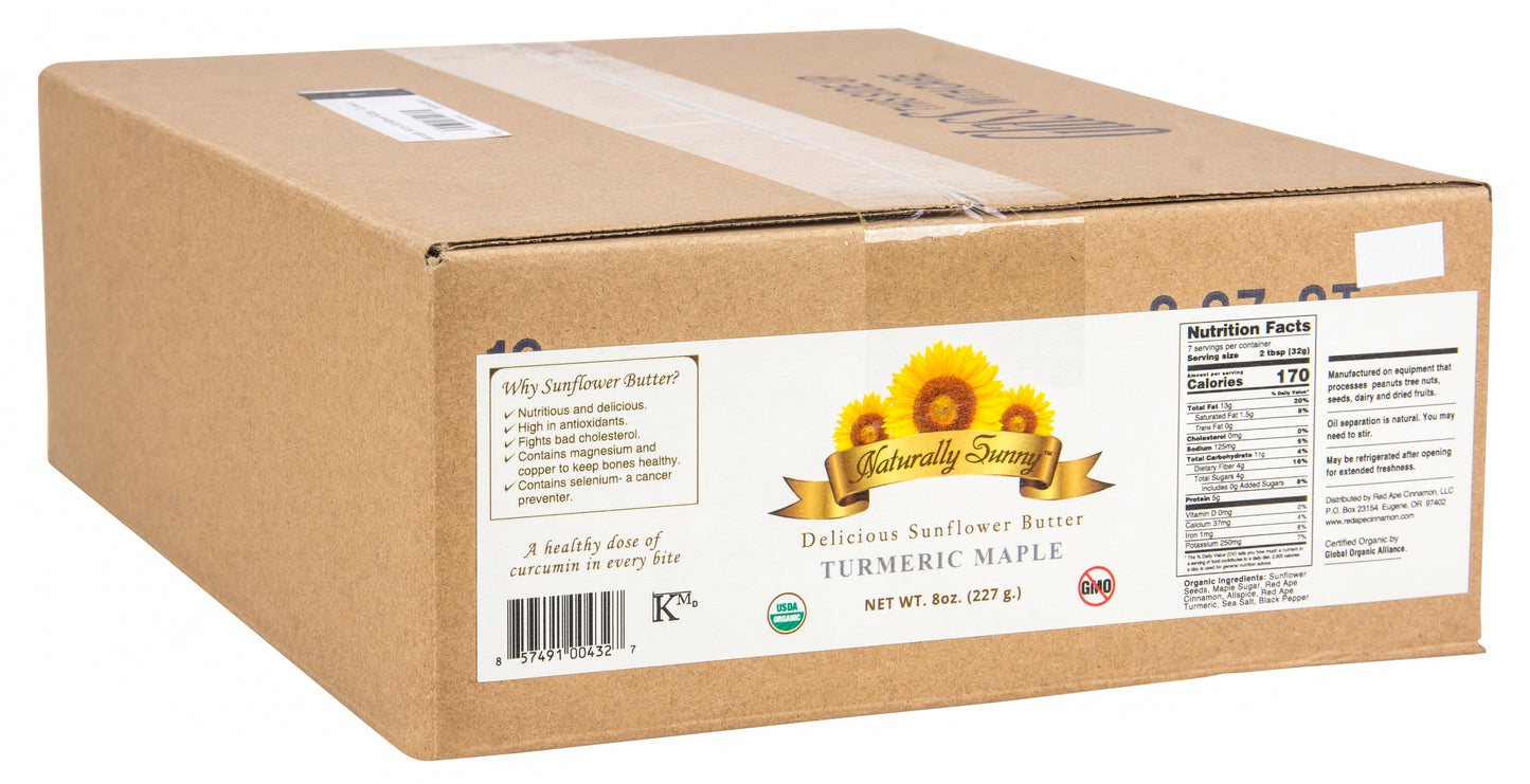 Sunflower Butter, Turmeric Maple, Organic