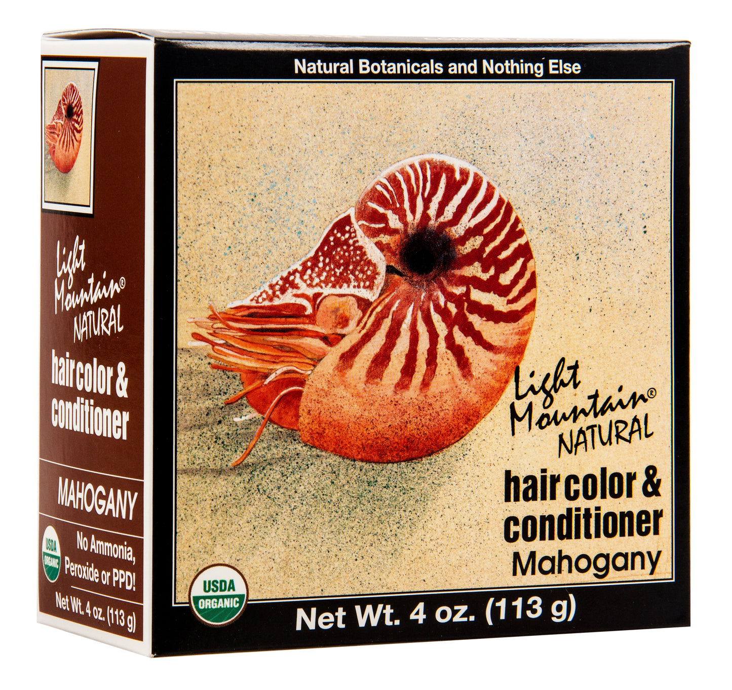 Hair Color #4 Mahogany, Organic