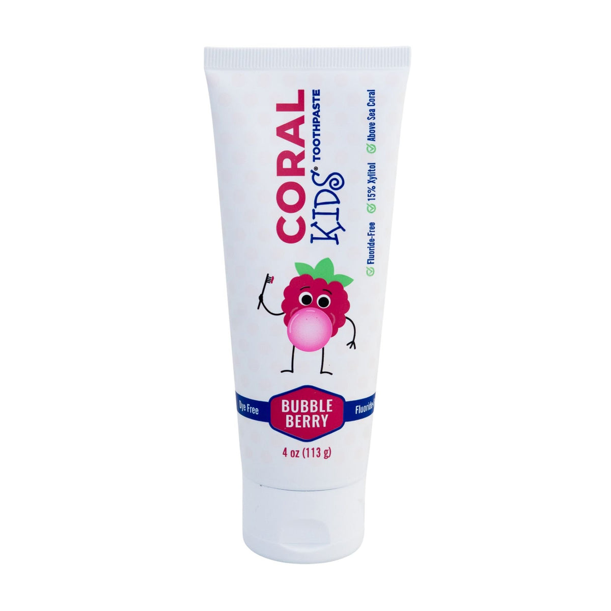 Coral Kids Toothpaste, Bubble Berry