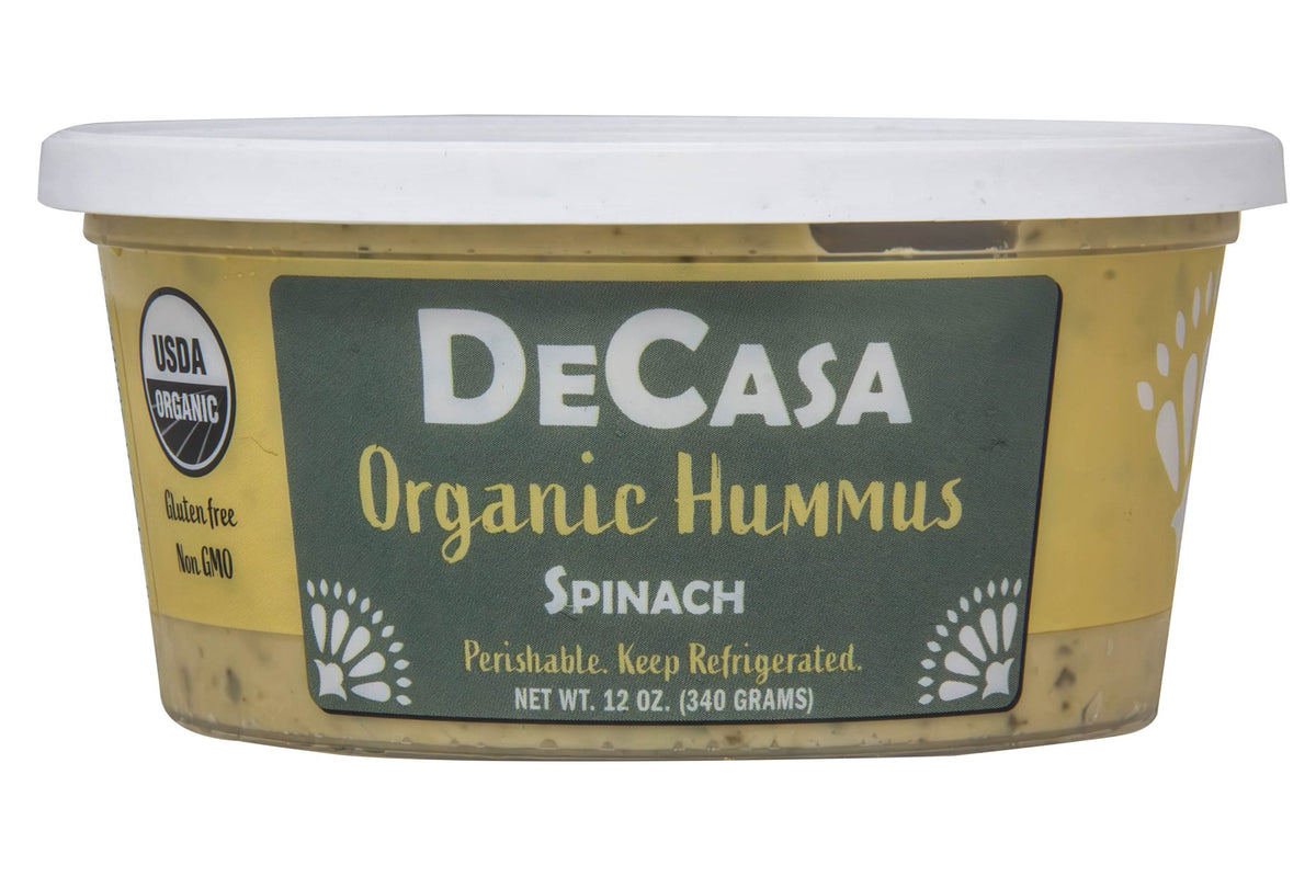 Hummus, Spinach, Organic