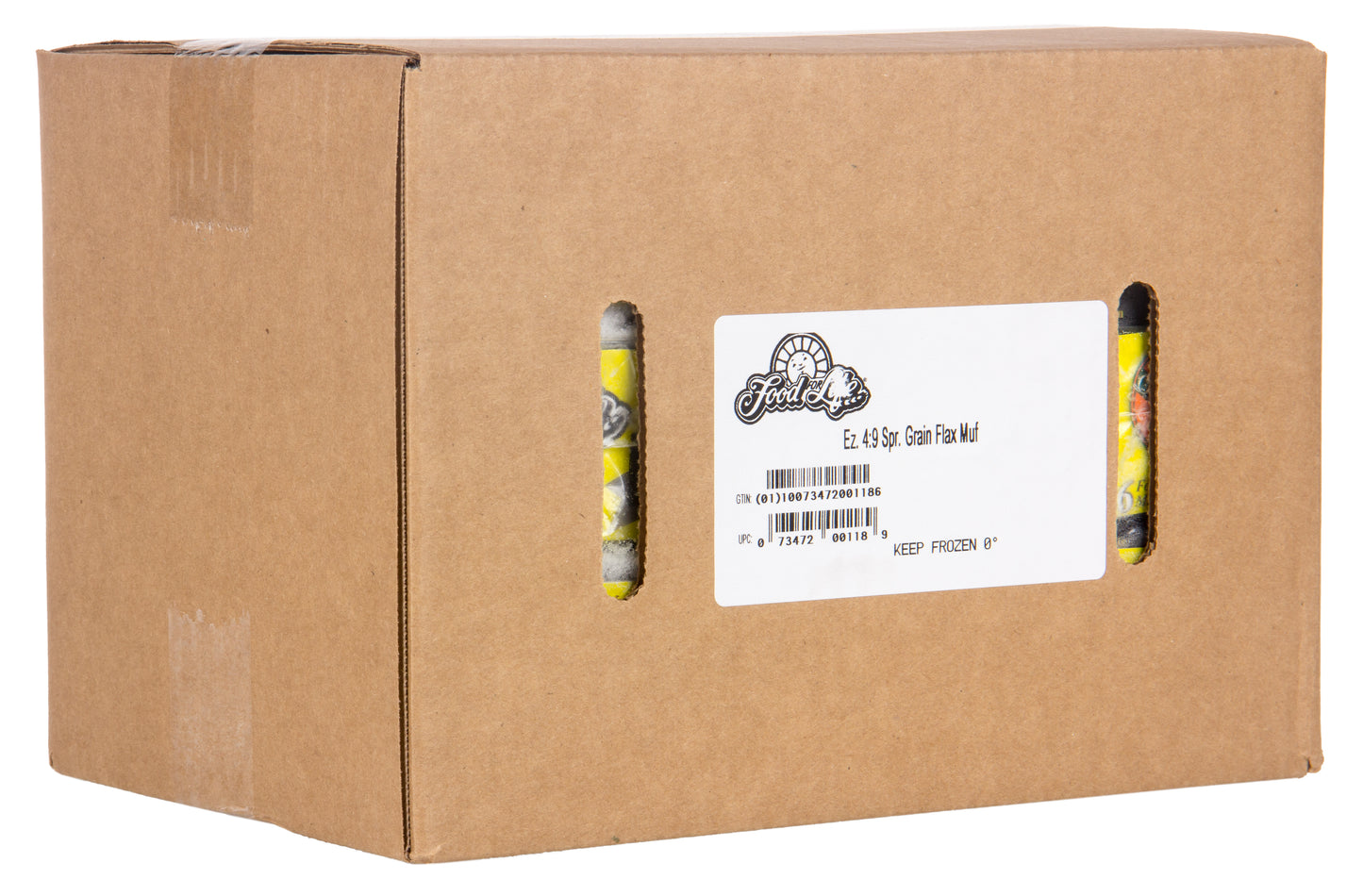 Ezekiel 4:9 Flax English Muffins, Frozen, Organic