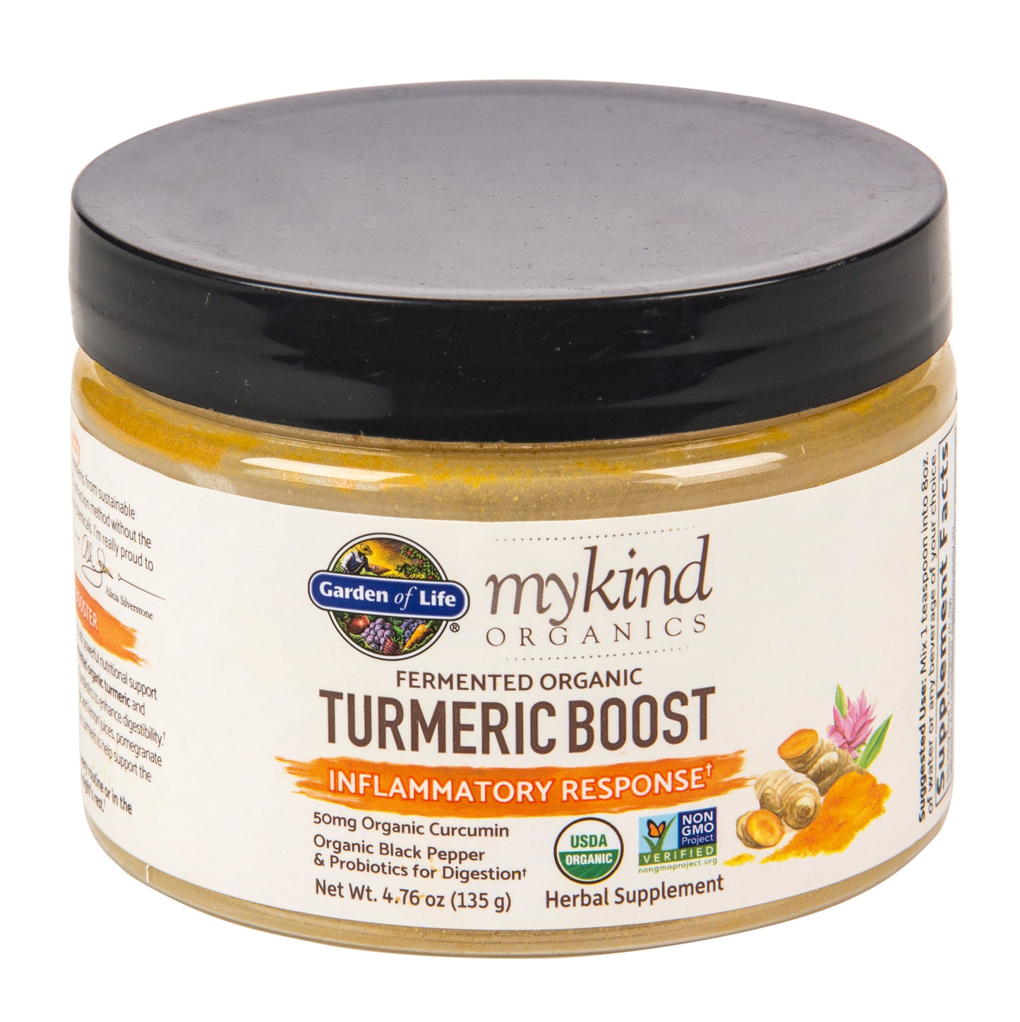 MyKind Turmeric Boost Powder Inflammatory Response, Organic