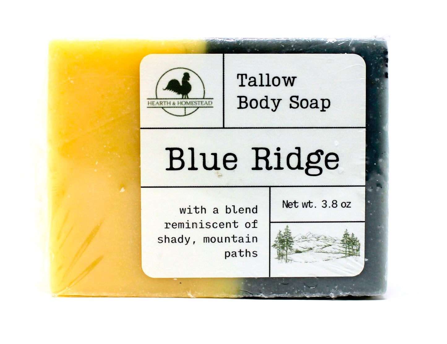 Body Soap, Blue Ridge Tallow and Goat Milk