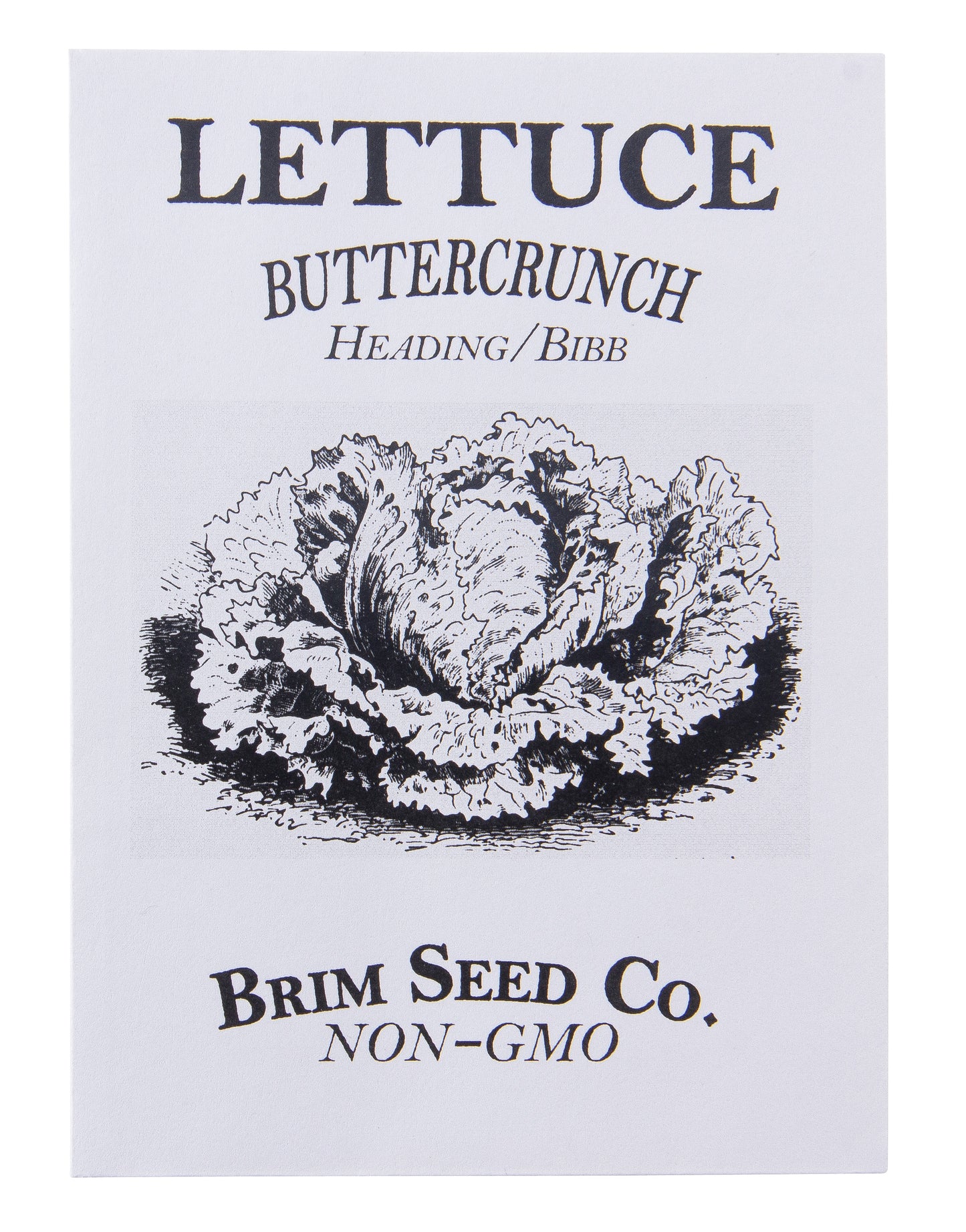 Lettuce, Buttercrunch, Heading/Bibb Seed