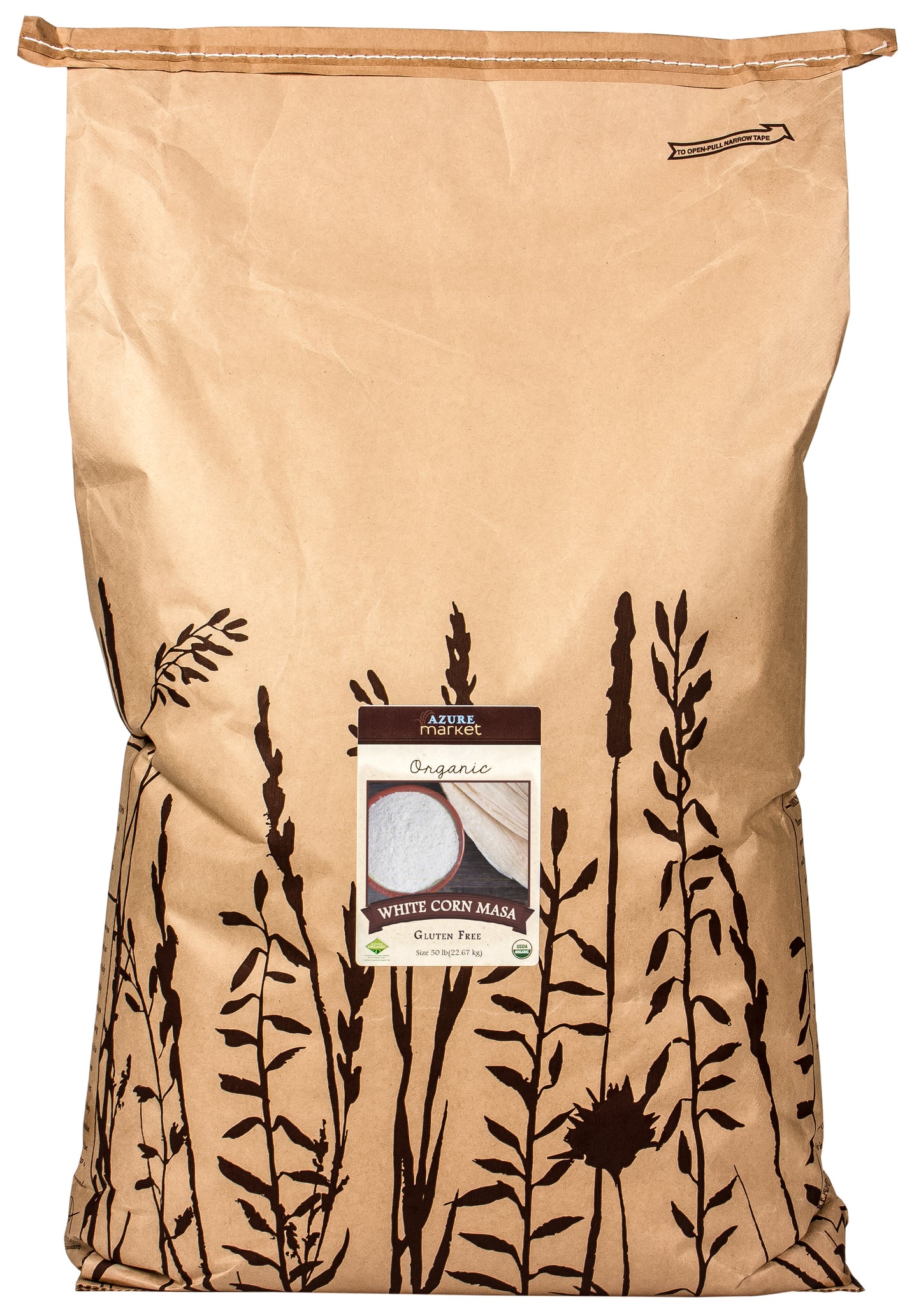 White Corn Masa Flour Medium, Organic