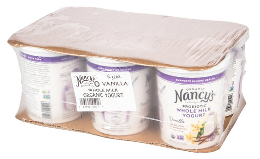 Yogurt, Whole Milk, Vanilla, Organic