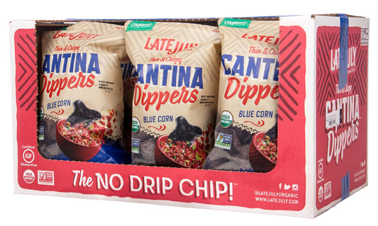 Tortilla Chips, Blue Corn, Dippers, Organic