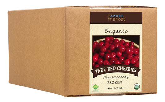 Cherries, Red Tart Montmorency, Frozen, Organic