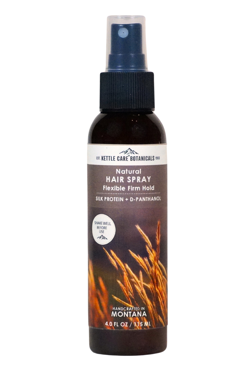 Natural Hair Spray, Flexible & Firm Hold