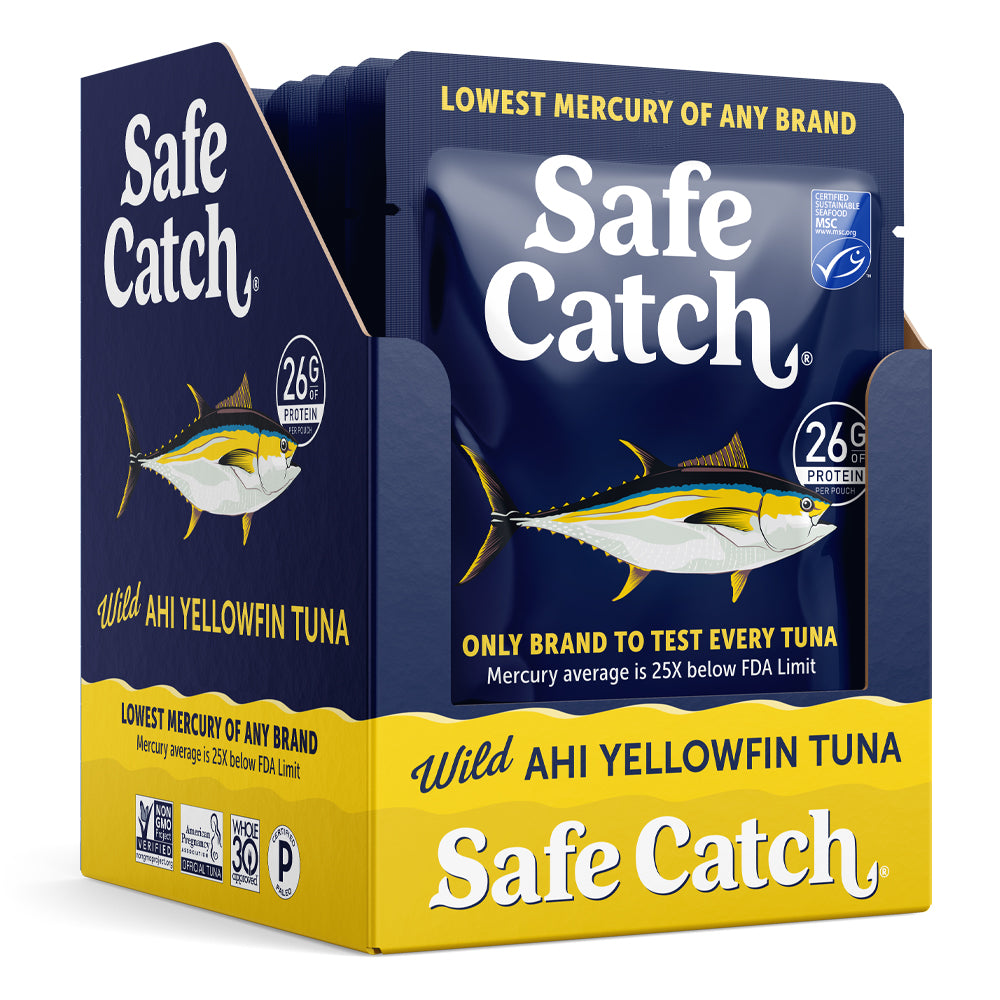 Tuna, Wild Ahi Yellowfin, Pouch