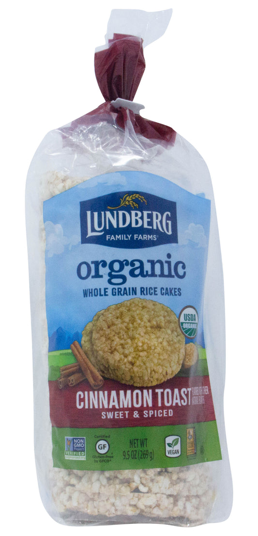 Rice Cake, Cinnamon Toast, Organic