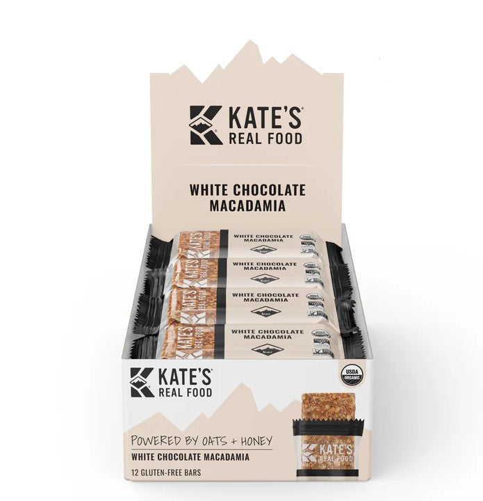 Energy Bar, White Chocolate Macadamia, Organic