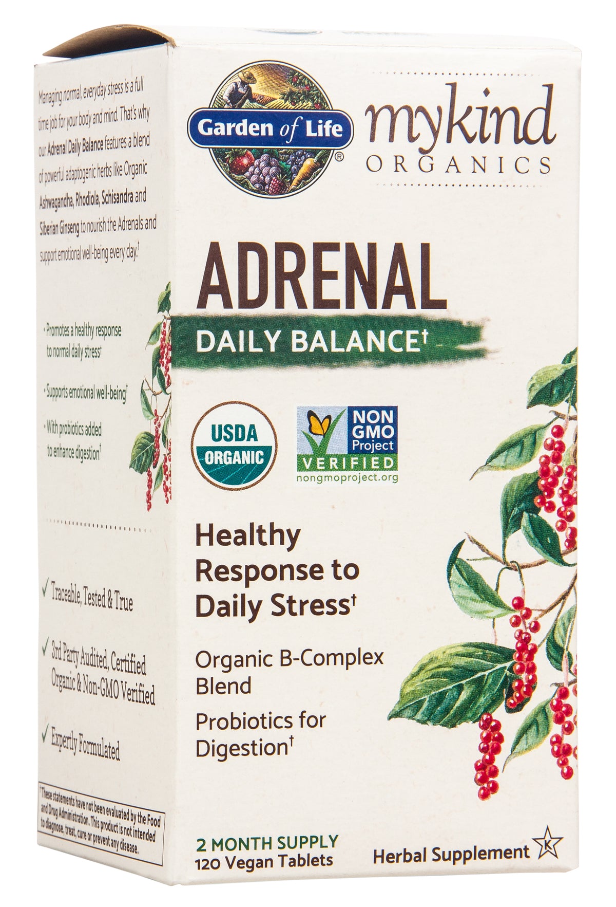Mykind Adrenal Daily Balance, Organic