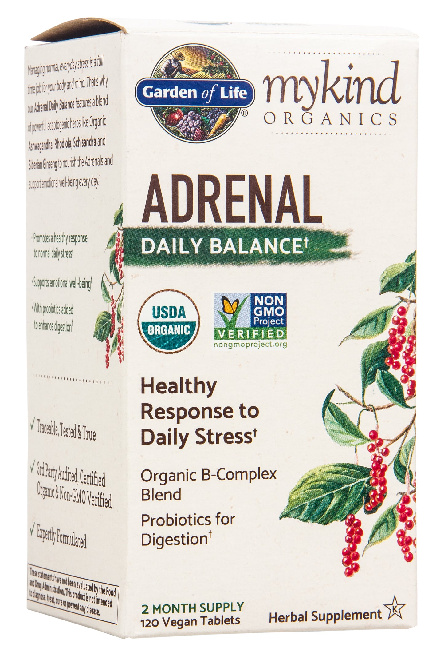 Mykind Adrenal Daily Balance, Organic