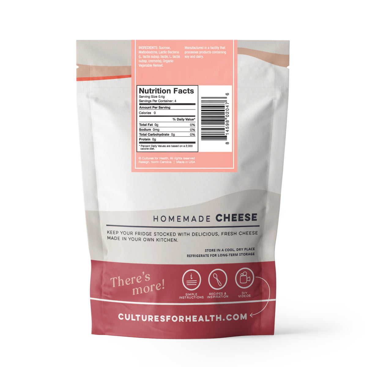 Real Cheese, Starter Culture, Cream Cheese