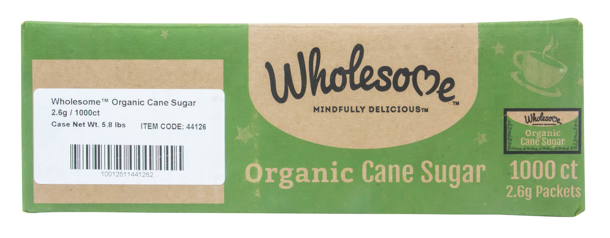 Cane Sugar, Packets, Organic