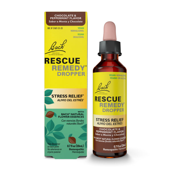 RESCUE Remedy, Stress Relief, Chocolate & Peppermint