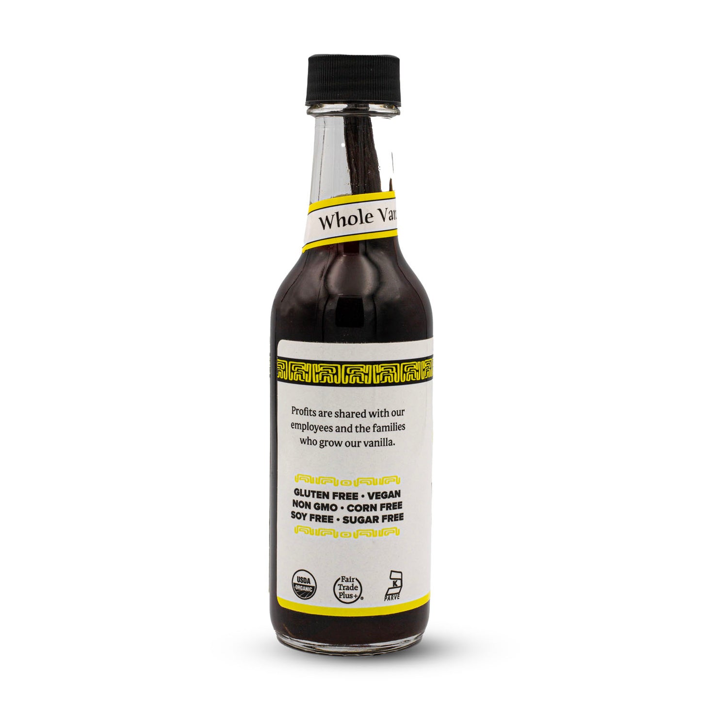 Vanilla Extract, Pure, Whole Vanilla Bean Inside, Organic