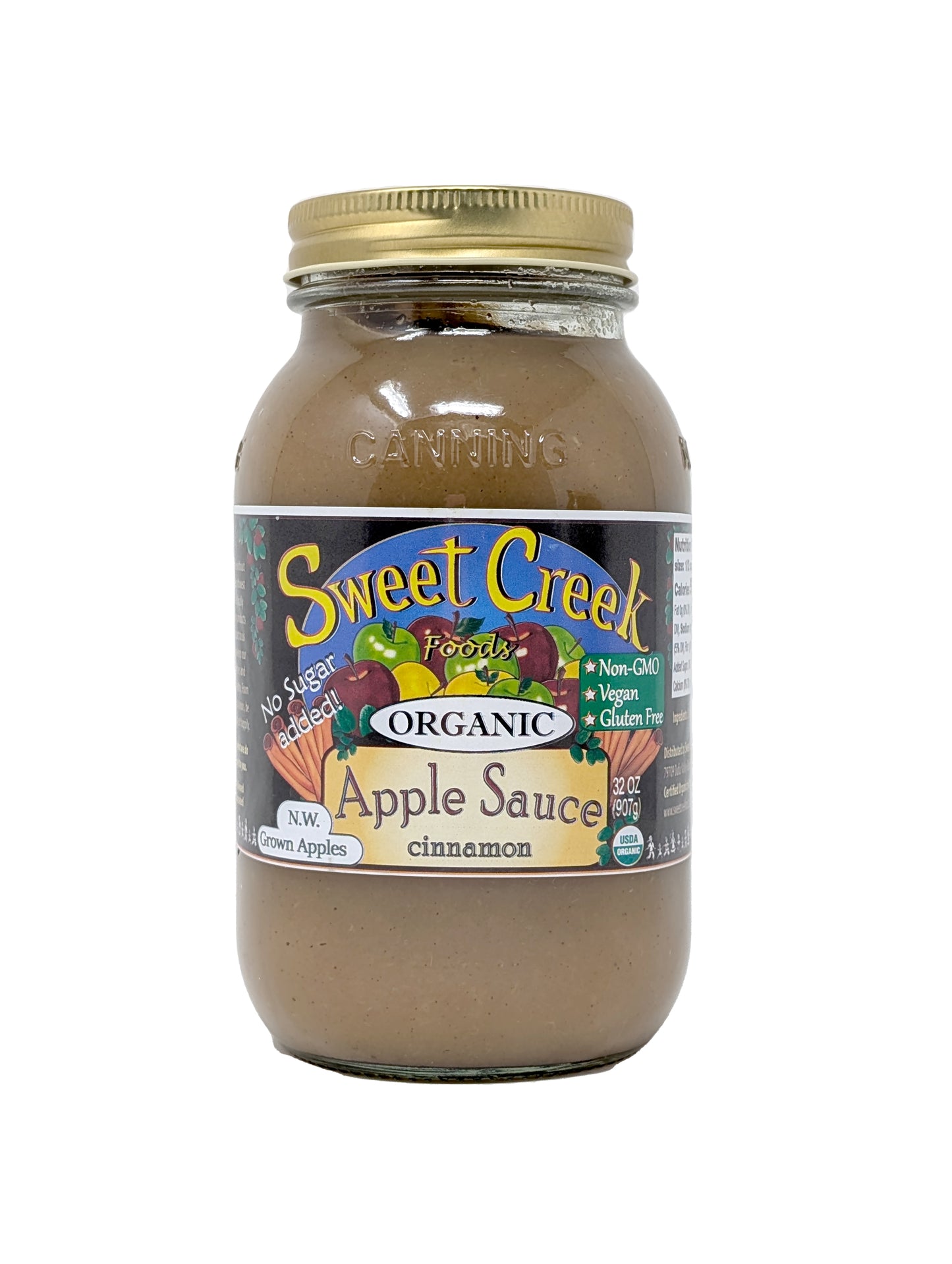 Apple Sauce, Cinnamon, Organic