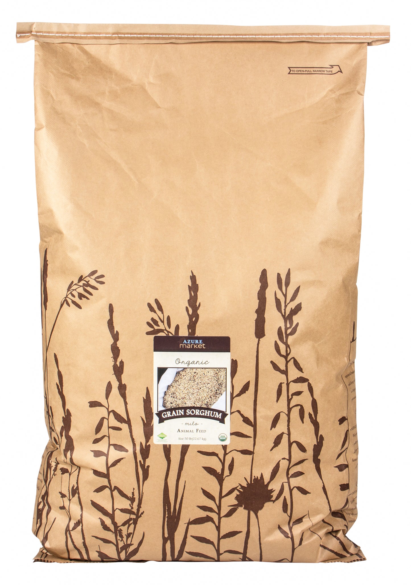 Milo Grain Sorghum, Animal Feed, Organic