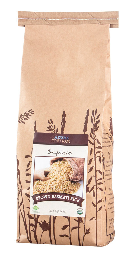 Rice, Basmati, Brown, Organic, Gluten Free