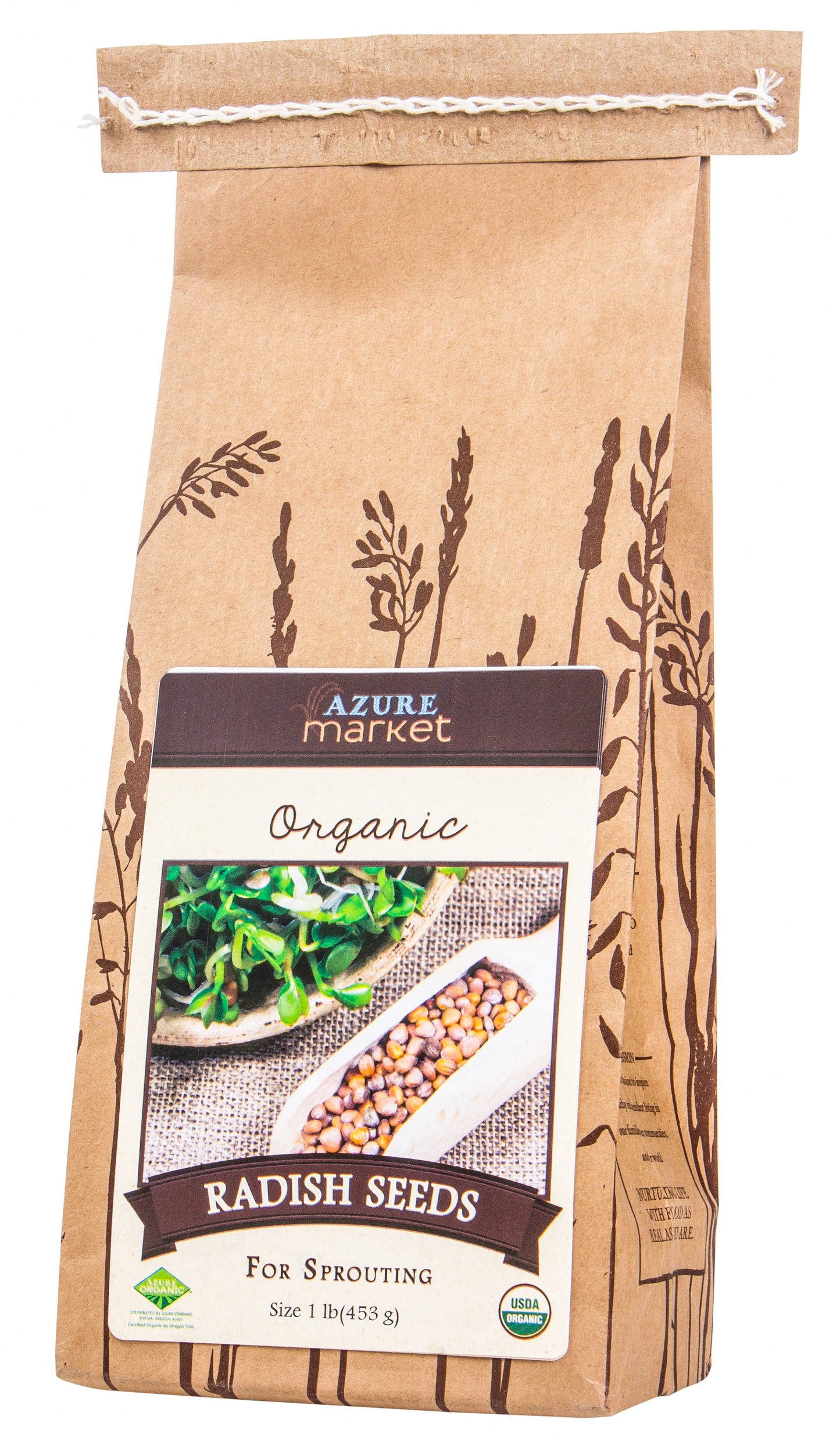 Radish Sprouting Seeds, Organic
