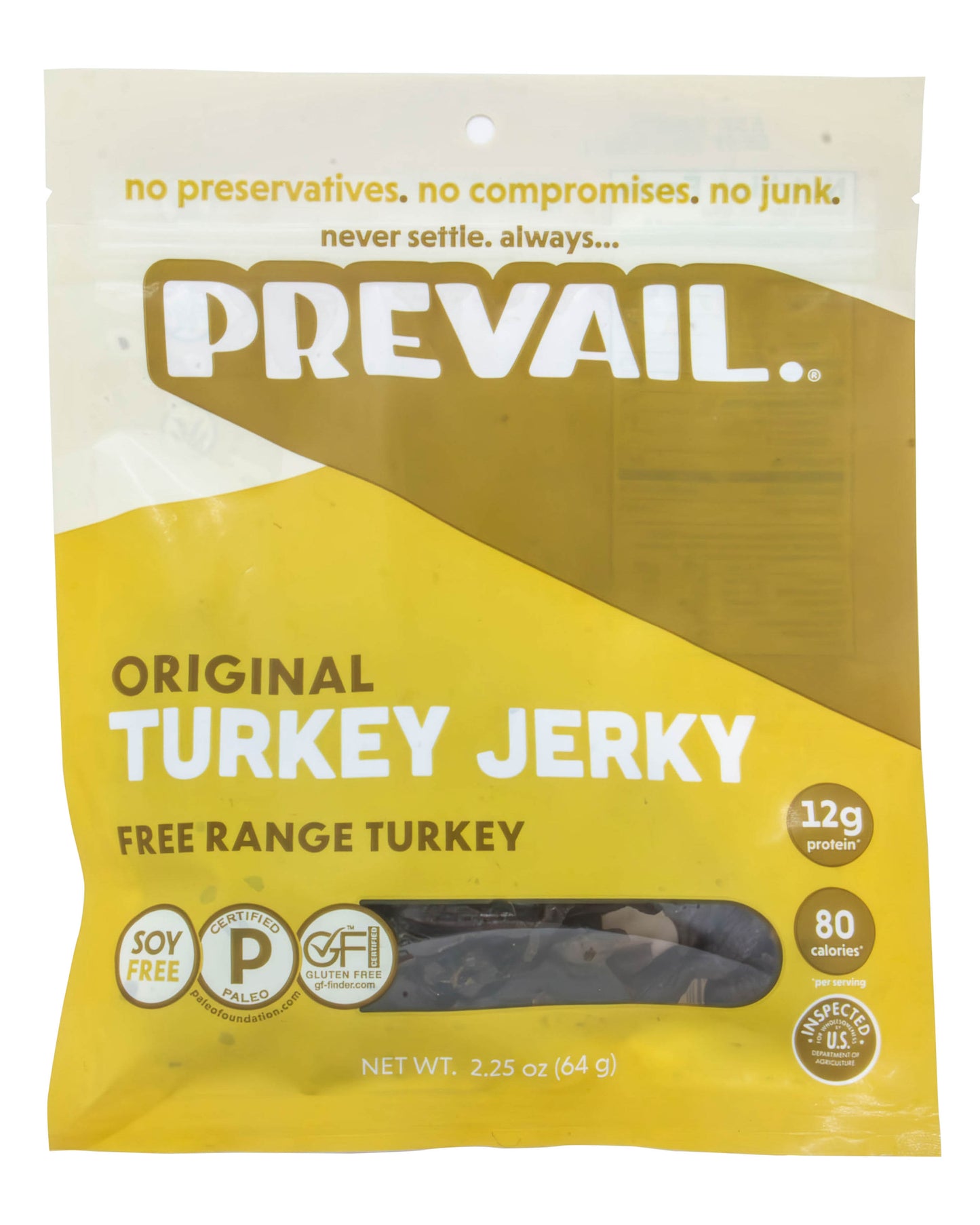 Turkey Jerky, Original, Free-Range