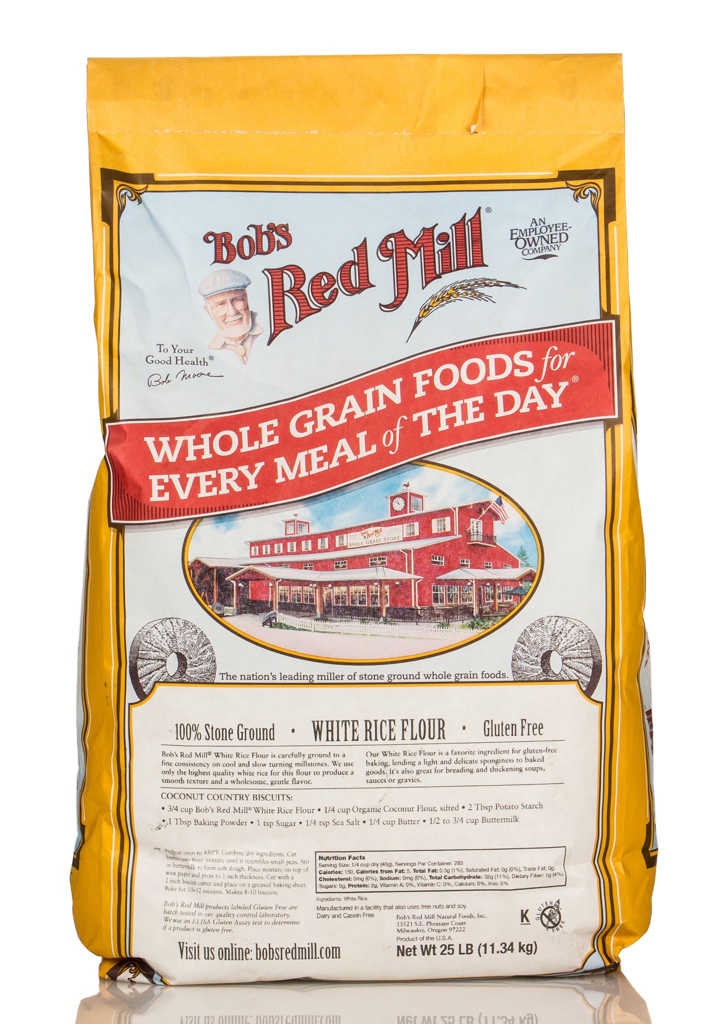 White Rice Flour, Stone Ground